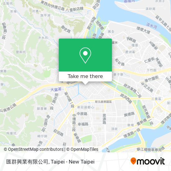 匯群興業有限公司地圖