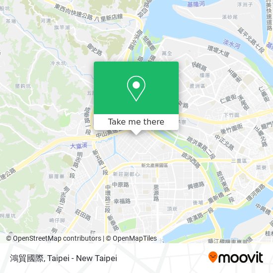 鴻貿國際地圖