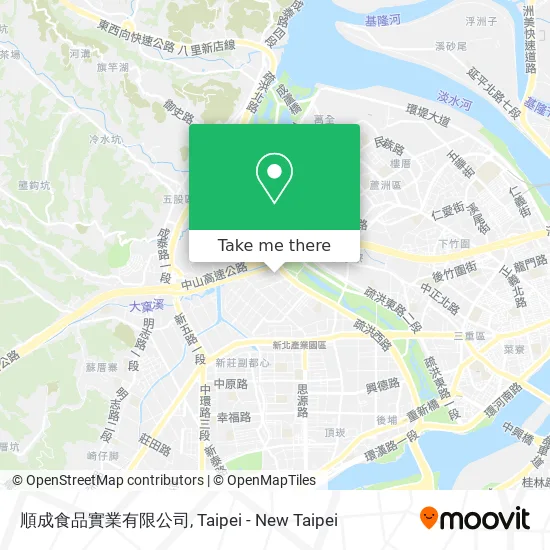 順成食品實業有限公司地圖