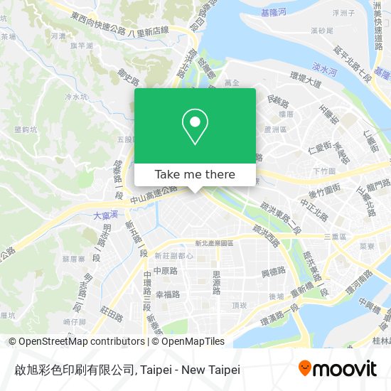 啟旭彩色印刷有限公司 map