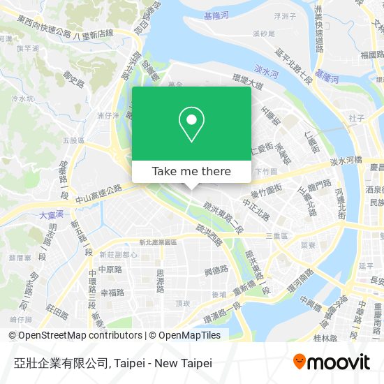 亞壯企業有限公司 map