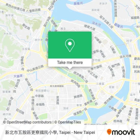 新北市五股區更寮國民小學地圖