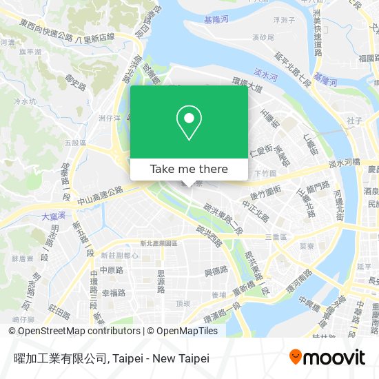 曜加工業有限公司 map