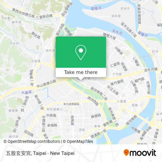 五股玄安宮 map