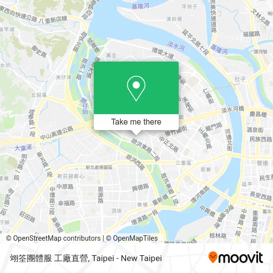 翊筌團體服 工廠直營 map