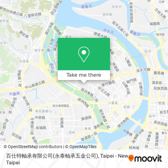 百仕特軸承有限公司(永泰軸承五金公司) map