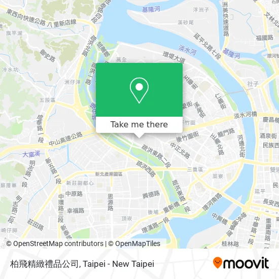 柏飛精緻禮品公司 map
