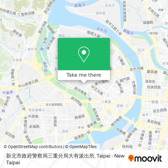 新北市政府警察局三重分局大有派出所 map