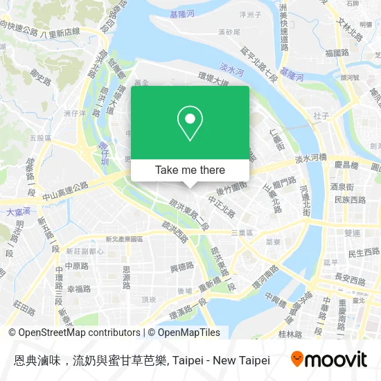 恩典滷味，流奶與蜜甘草芭樂 map