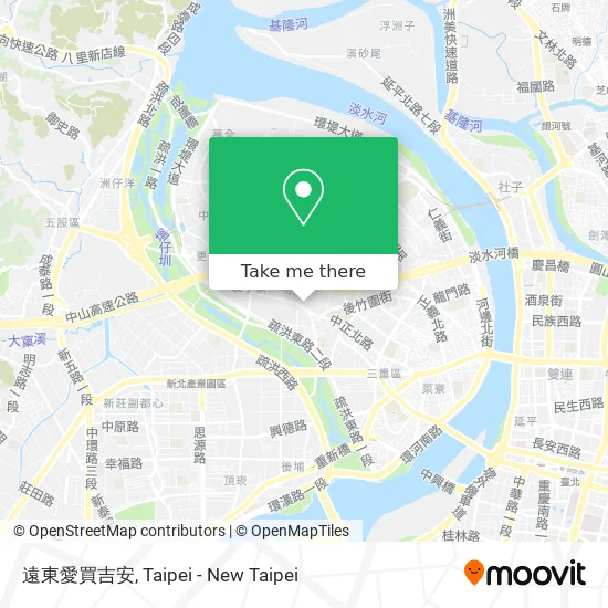 遠東愛買吉安 map