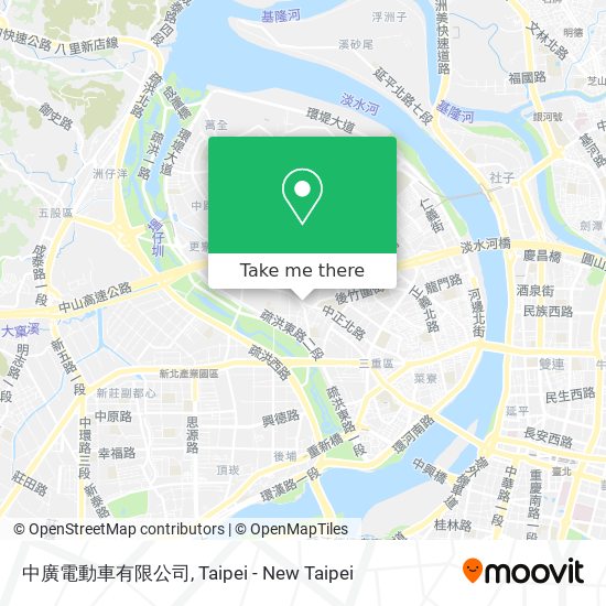 中廣電動車有限公司 map