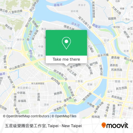 五星級樂團音樂工作室 map