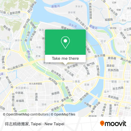 得志精緻搬家 map