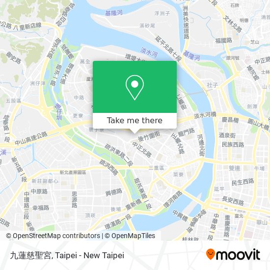 九蓮慈聖宮 map