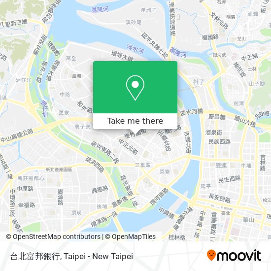 台北富邦銀行 map