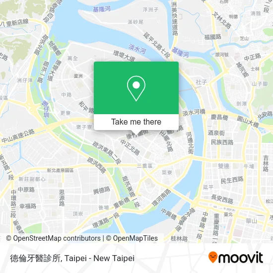 德倫牙醫診所地圖