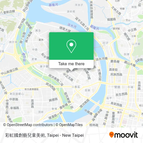 彩虹國創藝兒童美術地圖