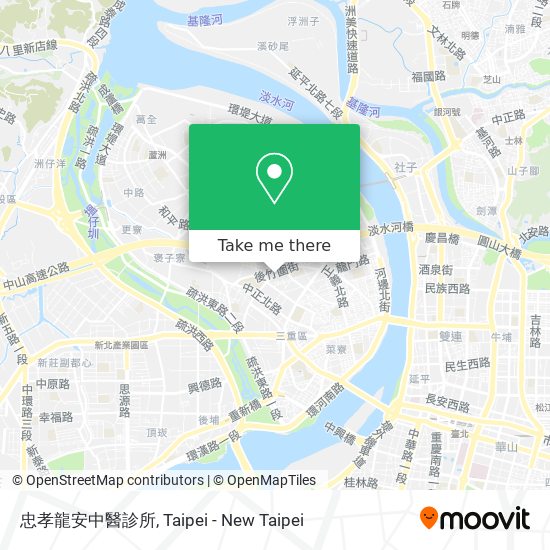 忠孝龍安中醫診所 map