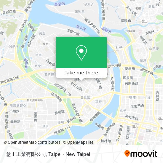 意正工業有限公司 map