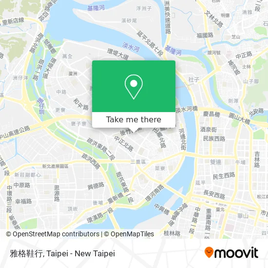 雅格鞋行地圖