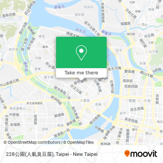 228公園(人氣臭豆腐) map