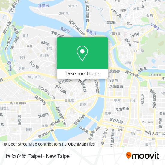 咏堡企業 map