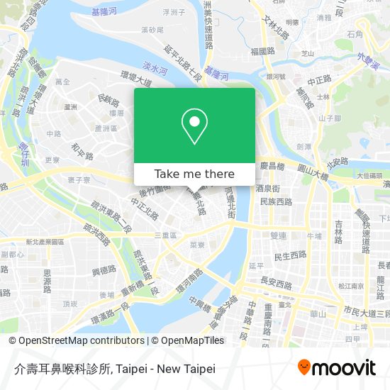 介壽耳鼻喉科診所 map