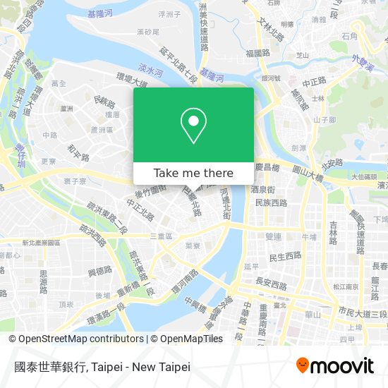 國泰世華銀行 map