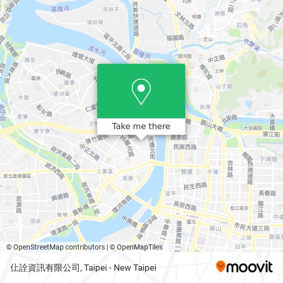 仩詮資訊有限公司 map