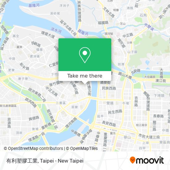 有利塑膠工業 map