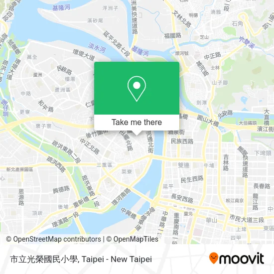 市立光榮國民小學地圖