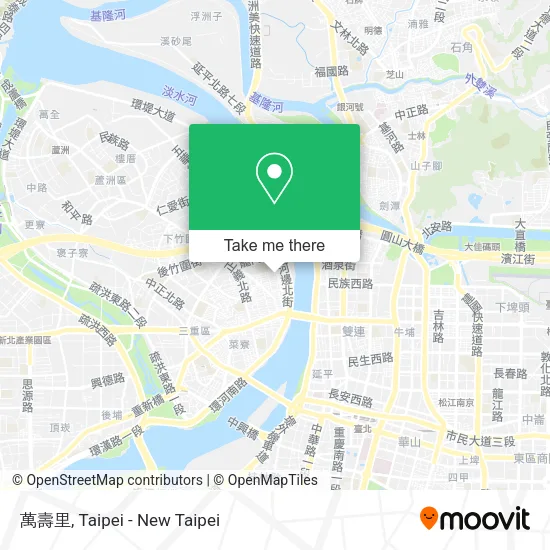 萬壽里地圖