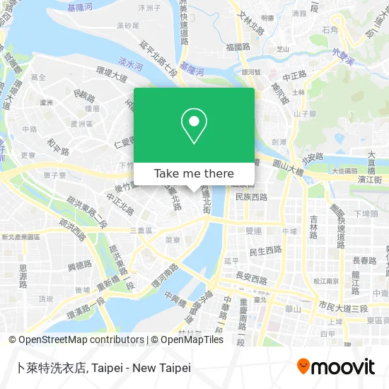 卜萊特洗衣店 map