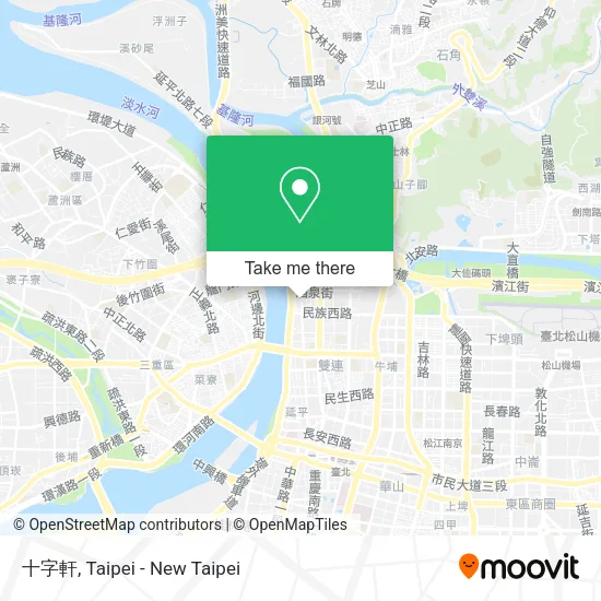 十字軒 map