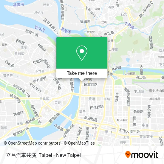 立昌汽車裝潢地圖