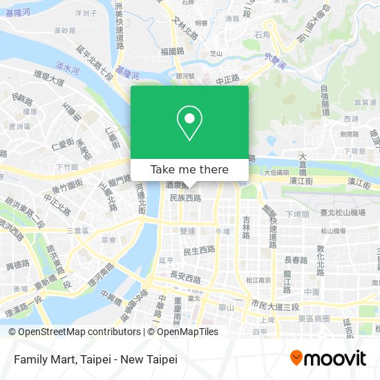 Family Mart map