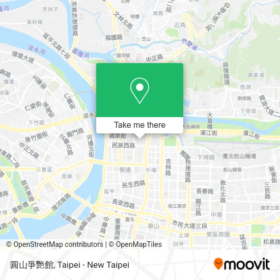 圓山爭艷館地圖