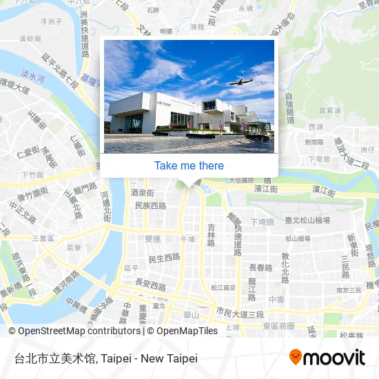 台北市立美术馆地圖