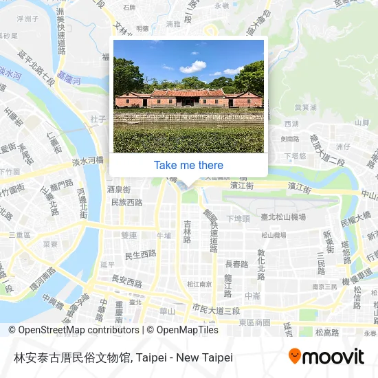 林安泰古厝民俗文物馆地圖