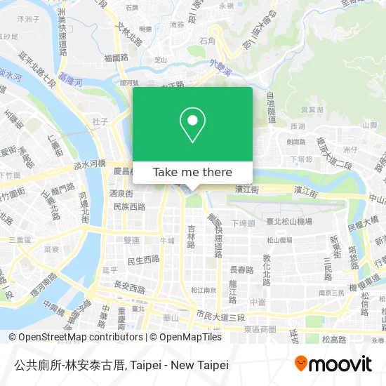 公共廁所-林安泰古厝 map