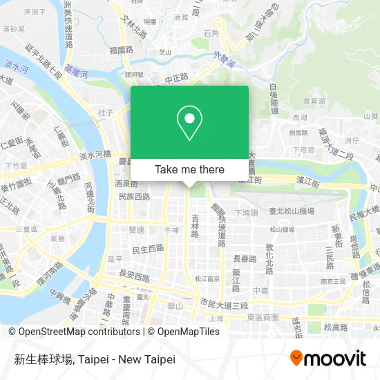 新生棒球場地圖
