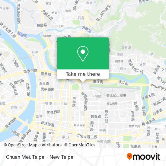 Chuan Mei map