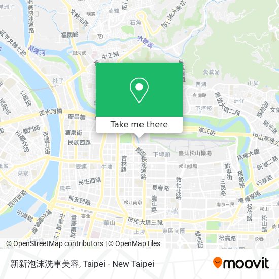 新新泡沫洗車美容 map