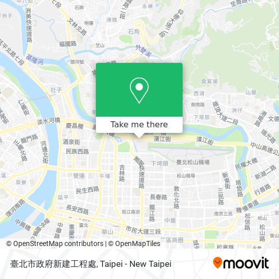 臺北市政府新建工程處 map