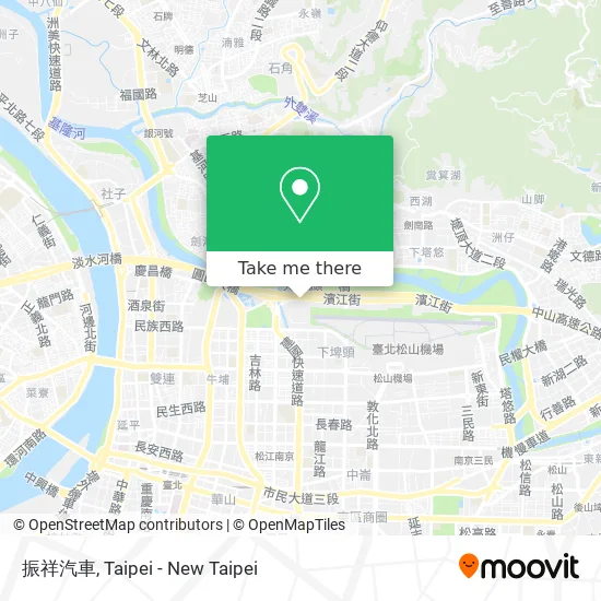 振祥汽車 map
