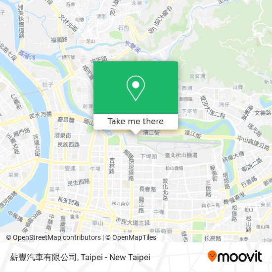 薪豐汽車有限公司 map