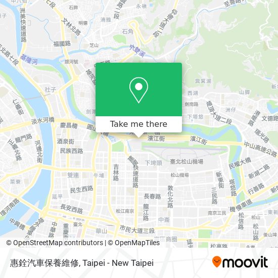 惠銓汽車保養維修 map