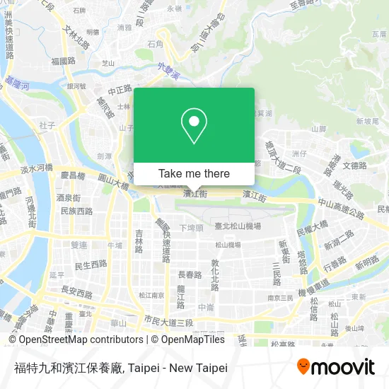 福特九和濱江保養廠地圖