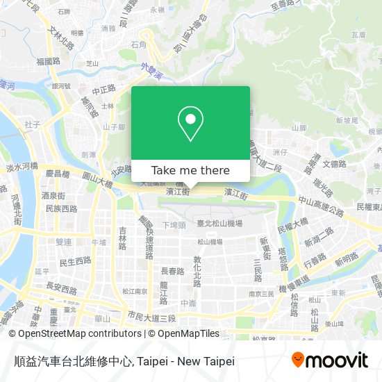 順益汽車台北維修中心 map