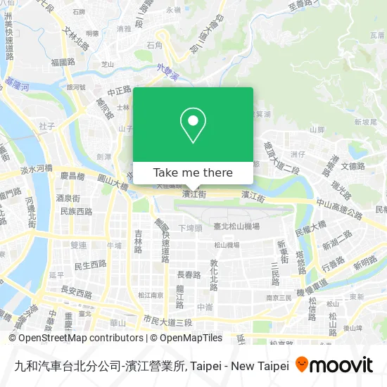 九和汽車台北分公司-濱江營業所 map